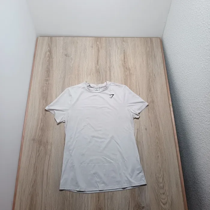 Teeshirt gymshark homme S blanc