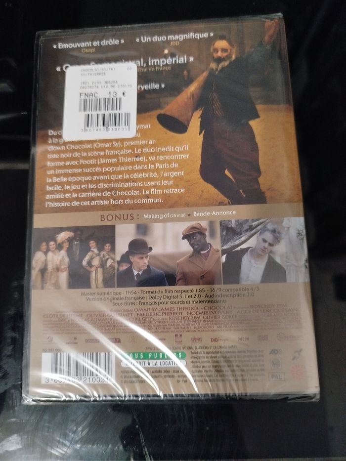 DVD chocolat neuf - photo numéro 2