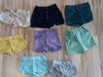 Lot 8 shorts 4 ans