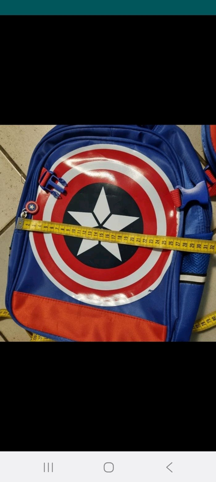 sac à dos AIRNESS Captain America- neuf - photo numéro 8