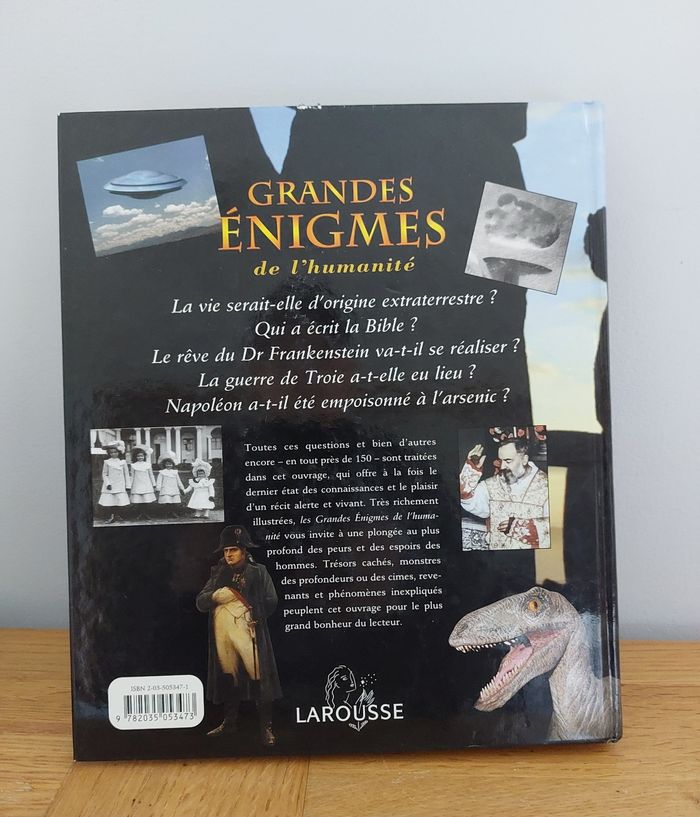 Les grandes énigmes de l'humanité - Larousse - photo numéro 7
