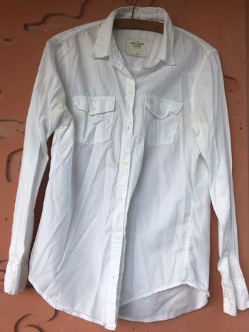Chemise Abercrombie & Fitch blanche M
