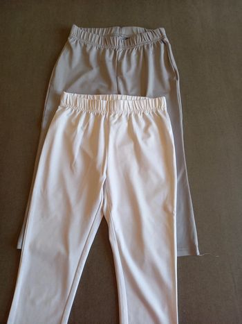 Lot 2 leggins pantacourt 8 ans