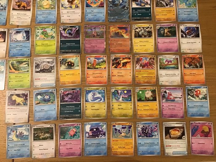Lot 68 cartes Pokémon 151 neuves bundle tortank ex EV3.5 holo - photo numéro 5