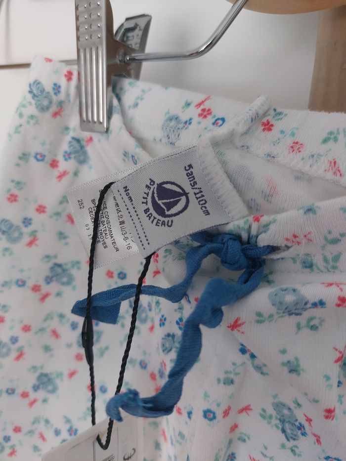 Pantalon legging pyjama hiver Petit Bateau 5 ans - photo numéro 3