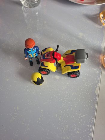 Playmobil 4425 quad et pilote