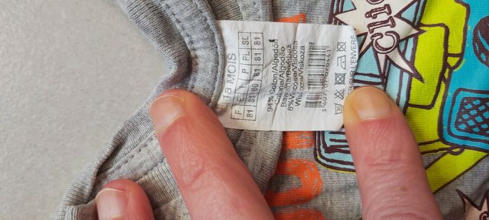 Tshirt manche courte 18 mois - photo numéro 3