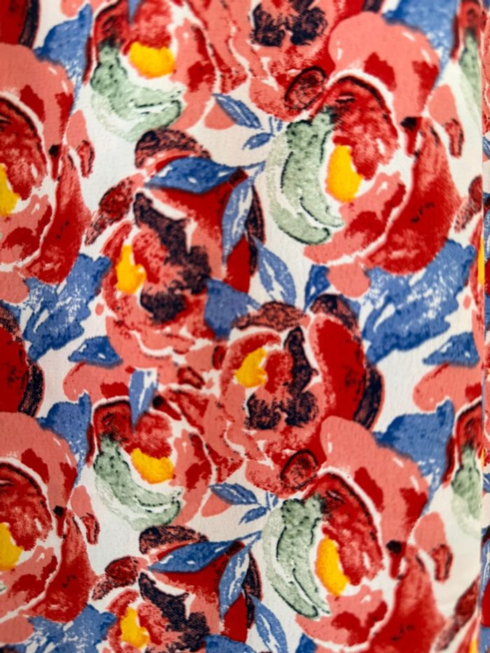 Belle jupe longue fluide neuve fleurie Ikoone & Bianca 🌸 S M 36 38 - photo numéro 5