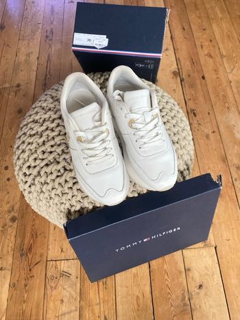 Baskets sneakers blanches 39 Tommy Hilfiger
