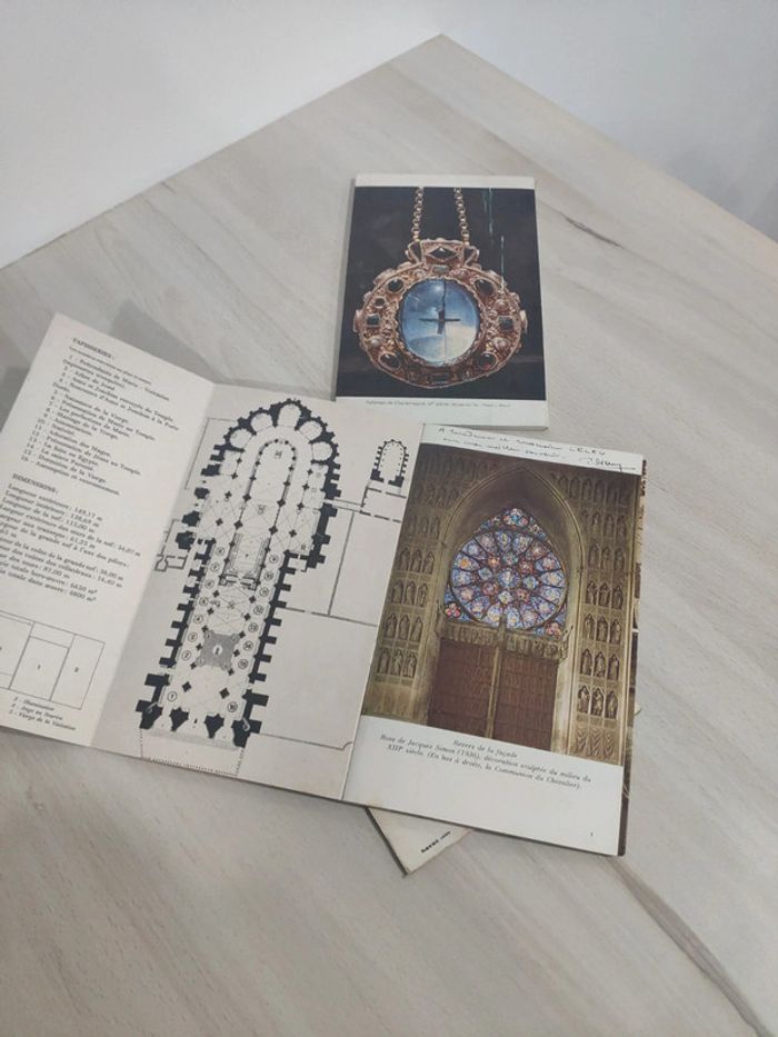 Lot 3 livres Reims ville sacres cathédrale art et histoire Demouy - photo numéro 3
