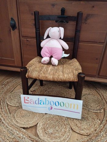 Lapin doudou rose cotton juice tbe