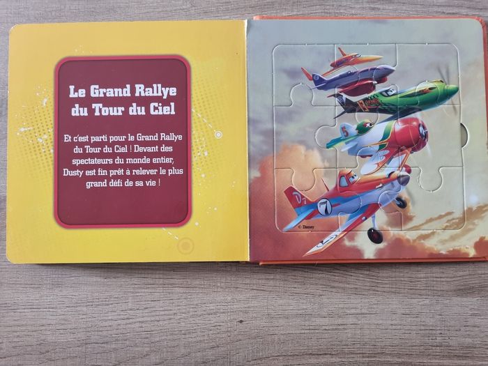 Livre puzzle plane - photo numéro 7