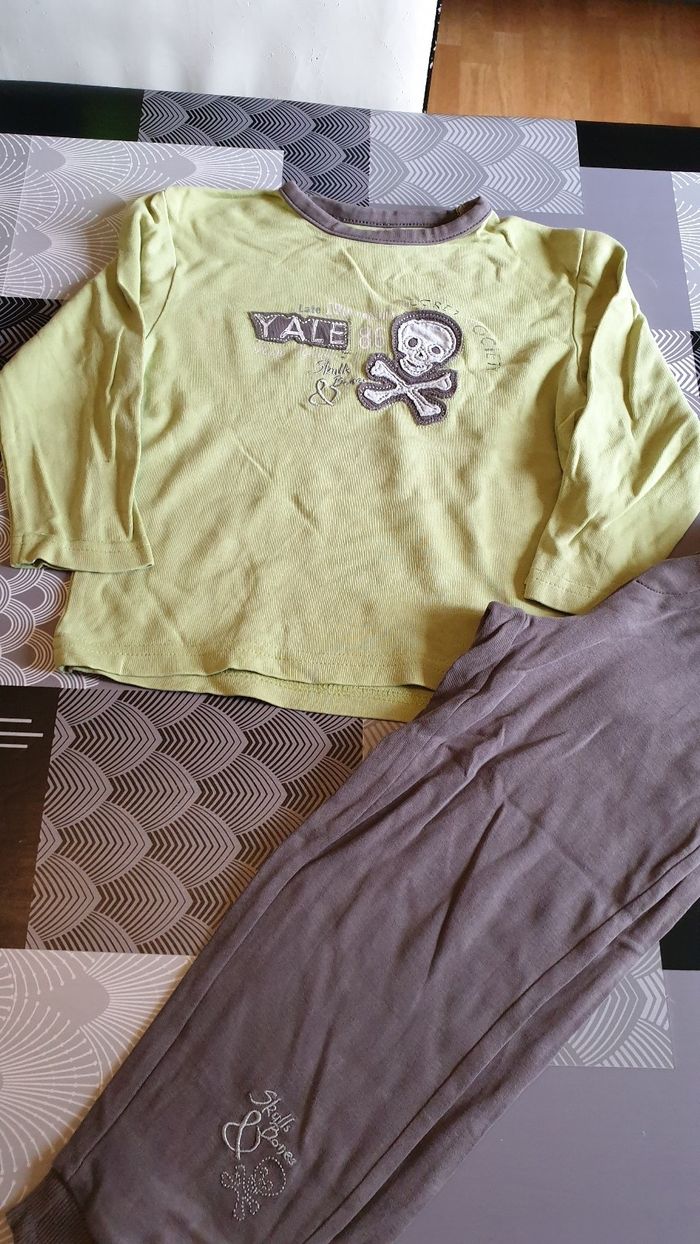 Pyjama deux pièces taille 3ans orchestra - photo numéro 2