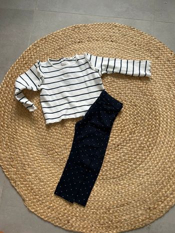 Ensemble tee shirt et legging vertbaudet