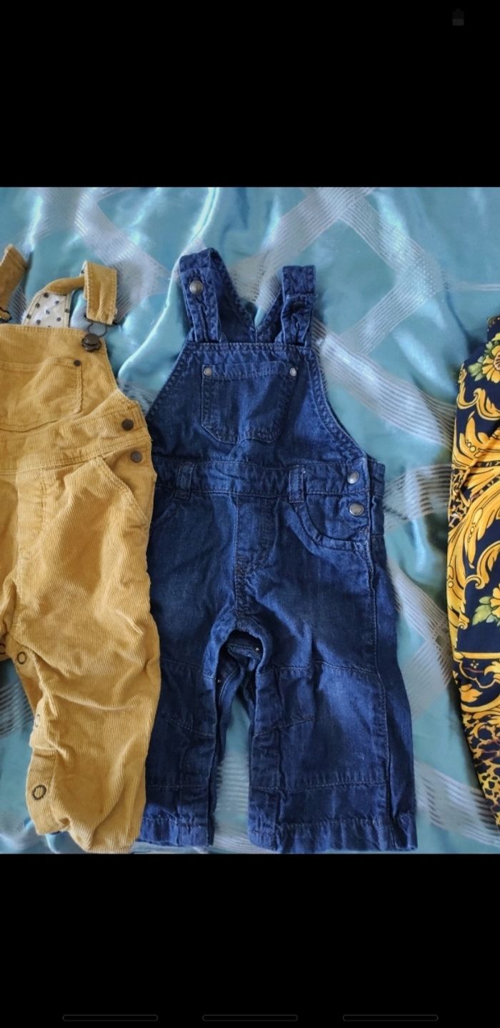 Lot 3 combinaisons garçons 6 mois - photo numéro 2