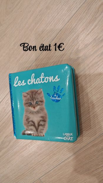 Livre Les chatons à toucher