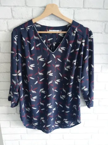 Blouse manche 3/4 Mamouchka taille M