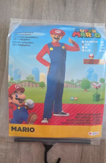 Déguisement Mario 4-6ans