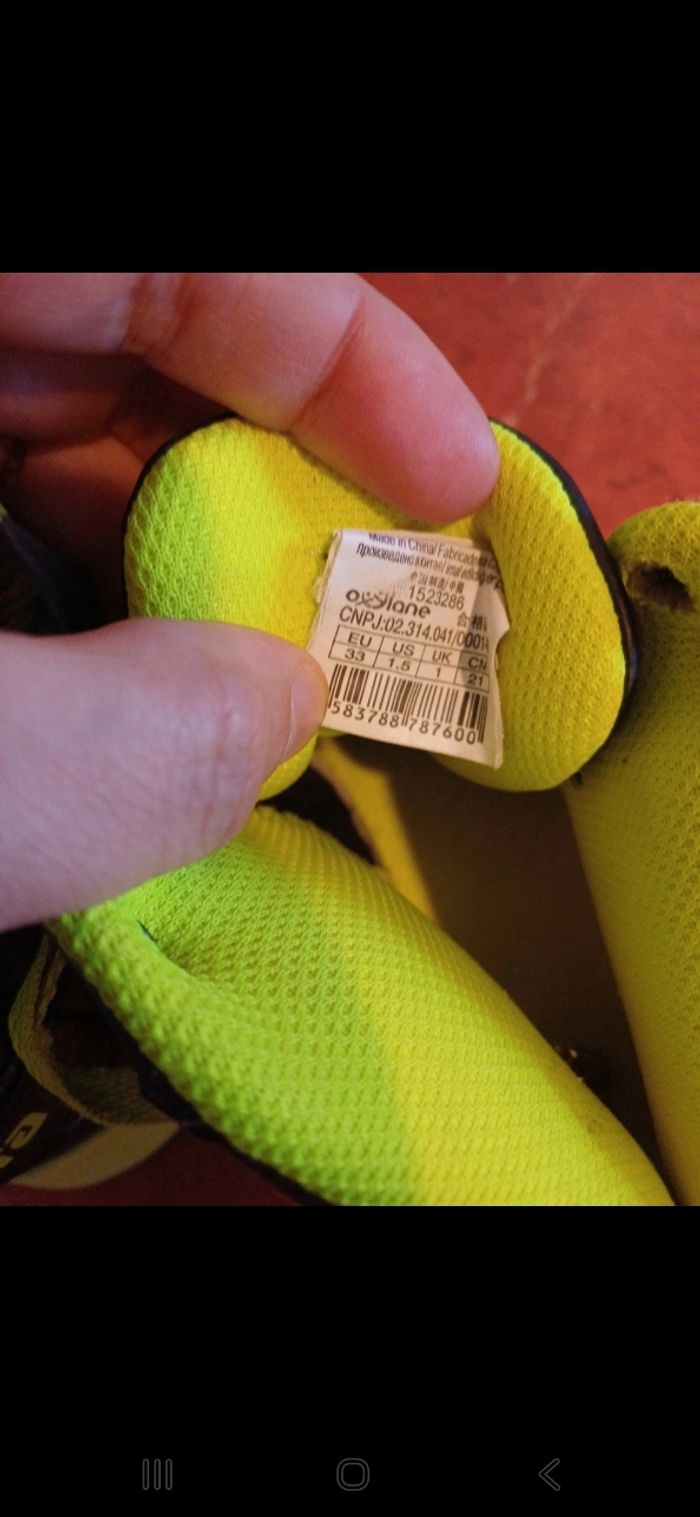 Baskets montantes taille 33 - photo numéro 4