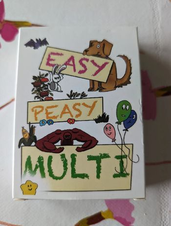 Jeu éducatif Easy Peasy Multi pour apprendre les multiplications