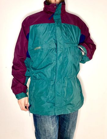Blouson / veste kway windbreaker coupe vent imperméable Columbia Vintage