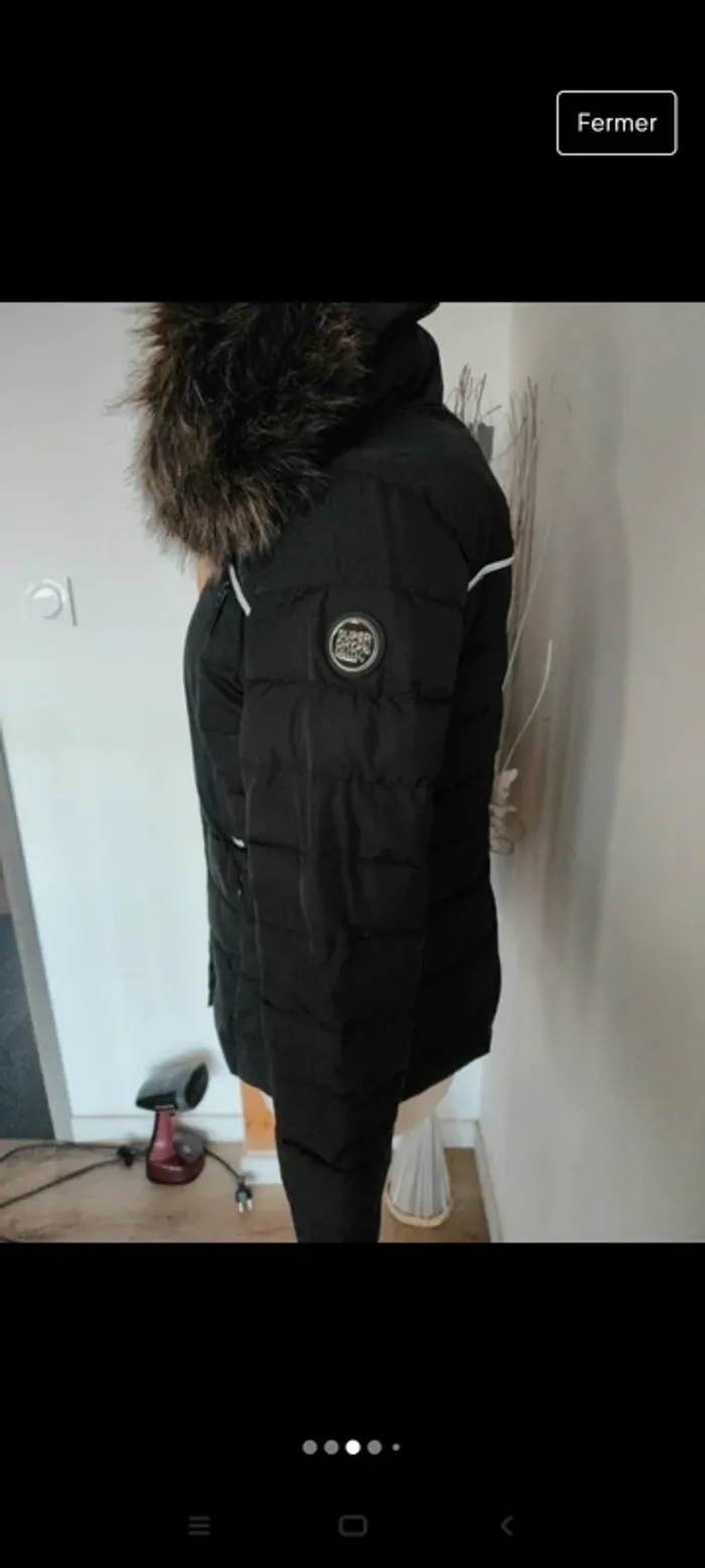 Doudoune Superdry noire XS - photo numéro 3