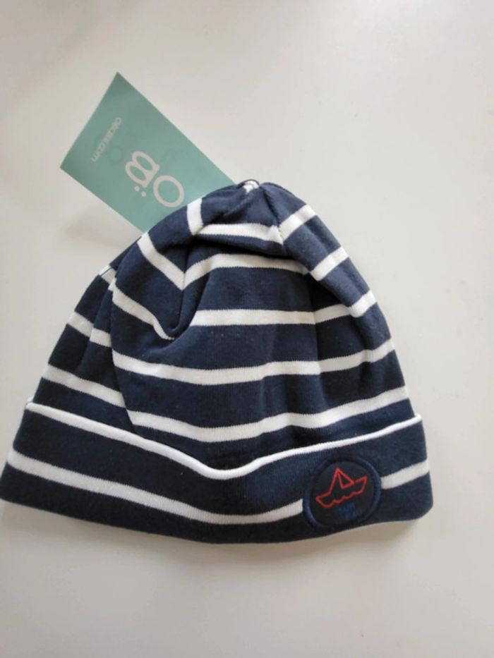 Bonnet pour bébé Obaïbi en 43cm neuf 🏷