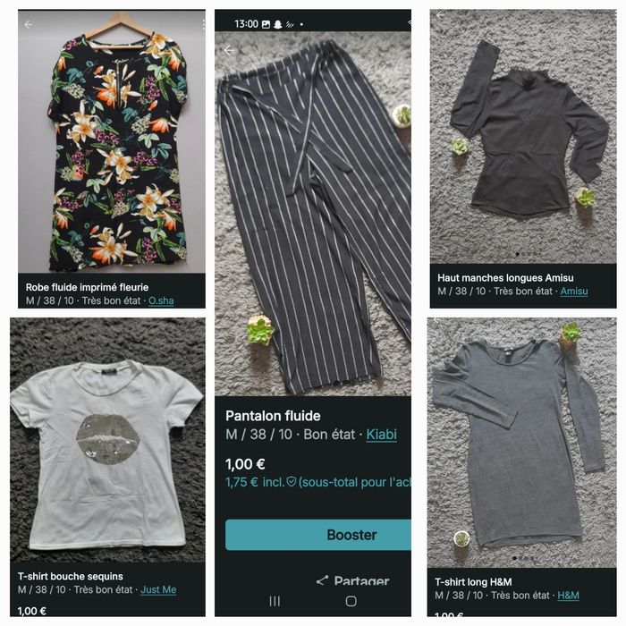 Lot vêtements femme Taille 38 - photo numéro 2