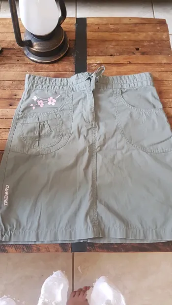 Jupe Kaki Tribord filles 12 ans