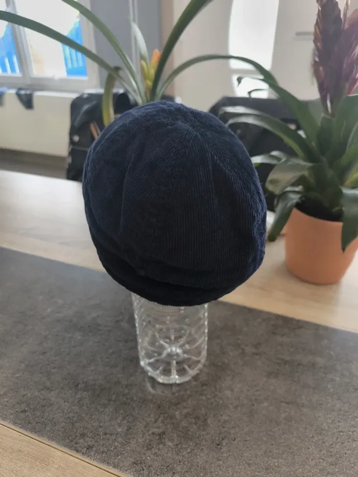 Casquette chapka velour côtelé garçon 50cm obaibi - photo numéro 4