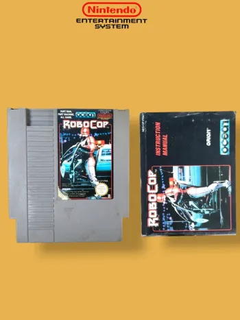 Robocop FRA Nintendo NES (1989) avec notice