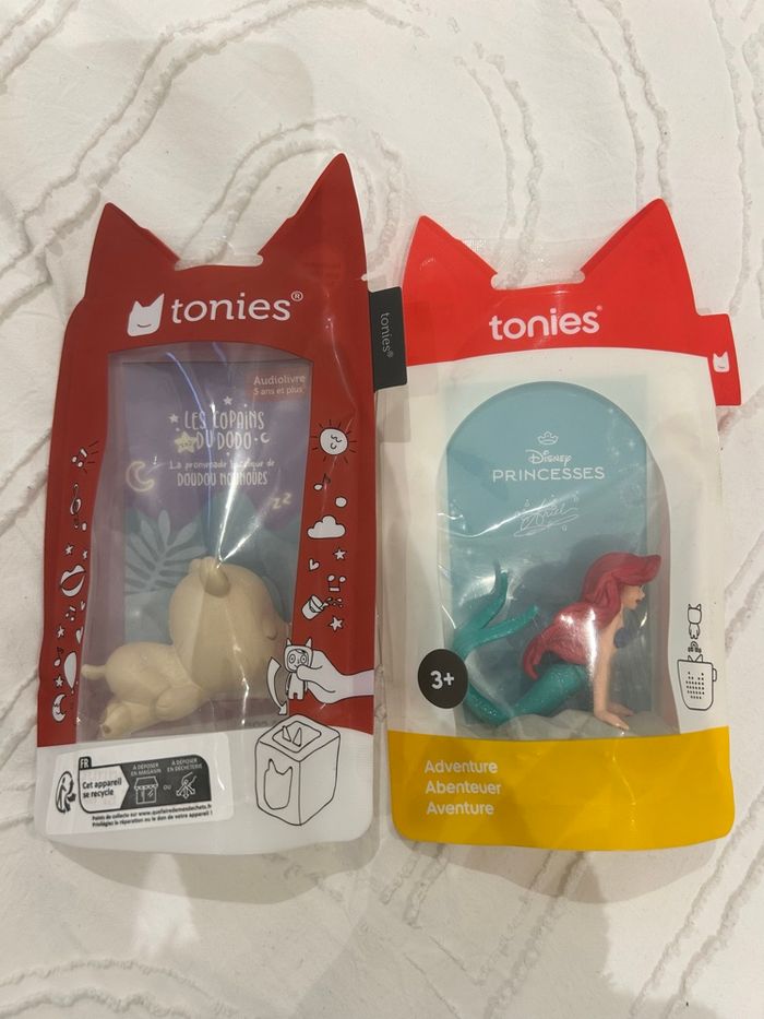 LOT TONIES DOUDOU NOUNOURS + ARIEL