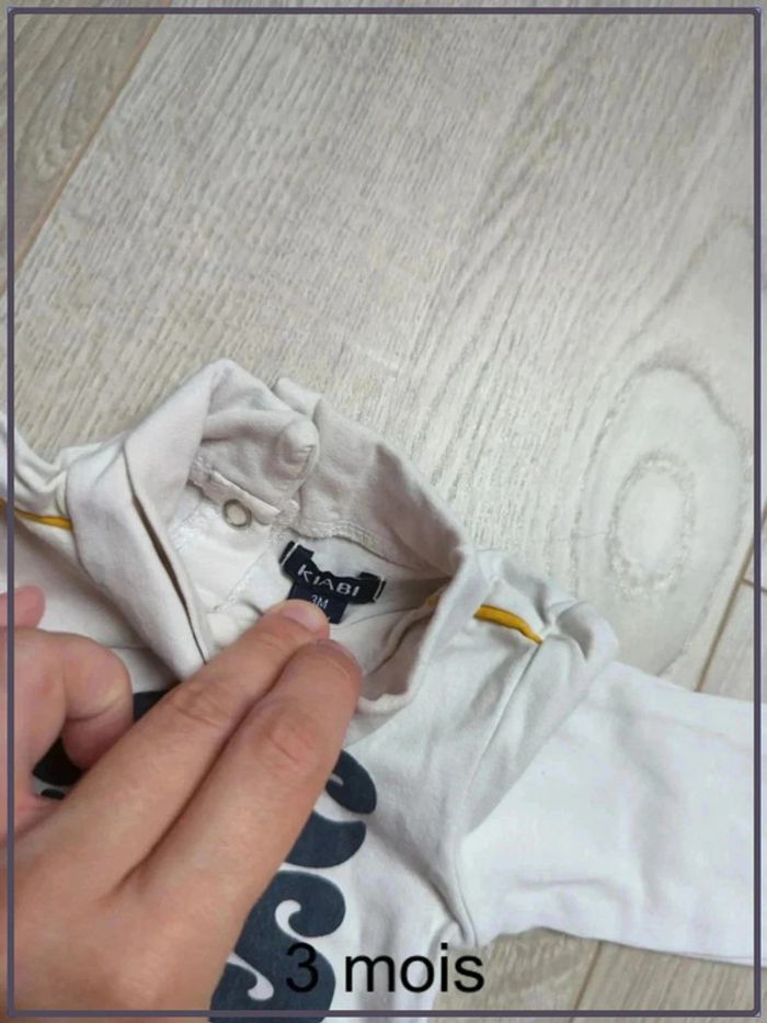 T shirt col roulé 3 mois - photo numéro 3