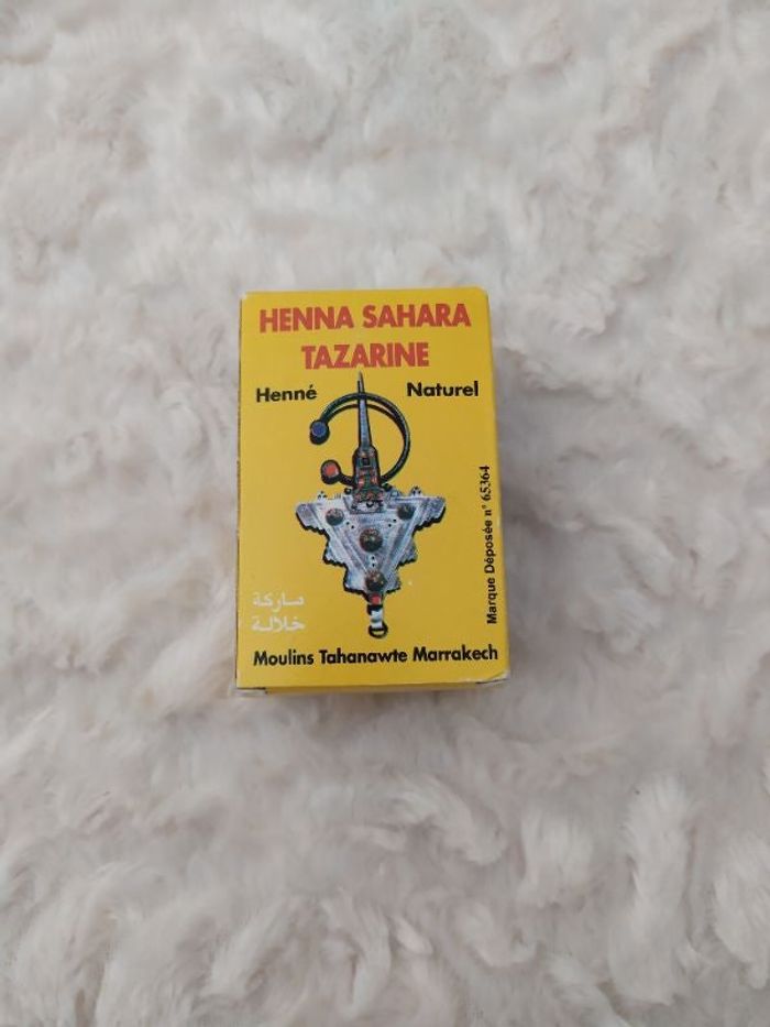 Henné Sahara Tazarine