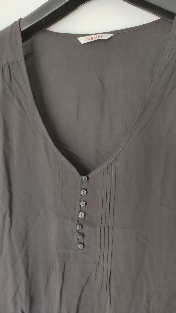 T-shirt manches courtes 38 camaïeu - photo numéro 3