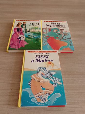 Lot de 3 livres, Sissi (idéal bibliothèque)(1)