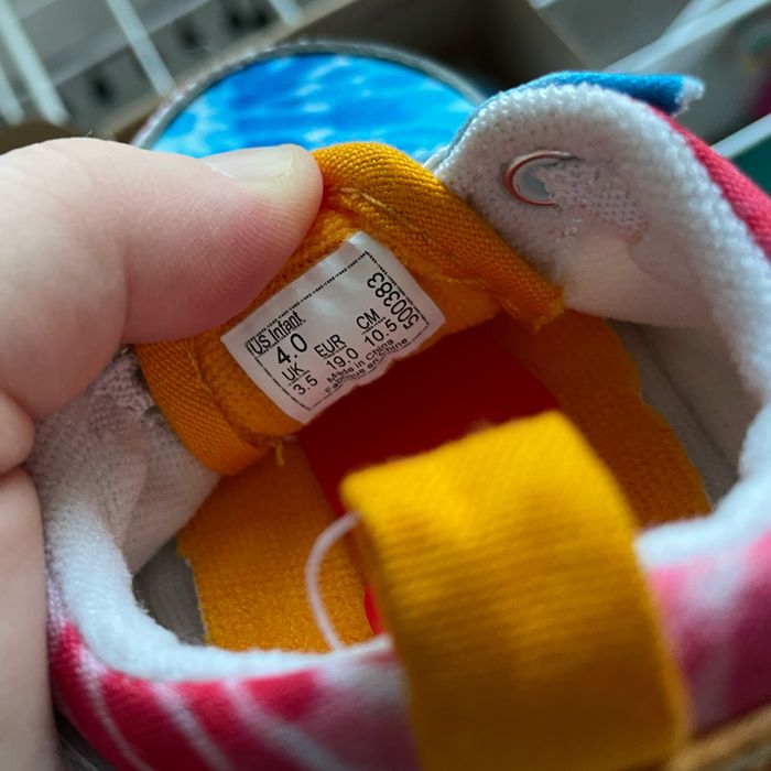 Vans old skool tie dye blocks bébé - photo numéro 6