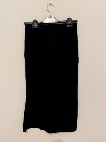 Jupe longue noir fendue