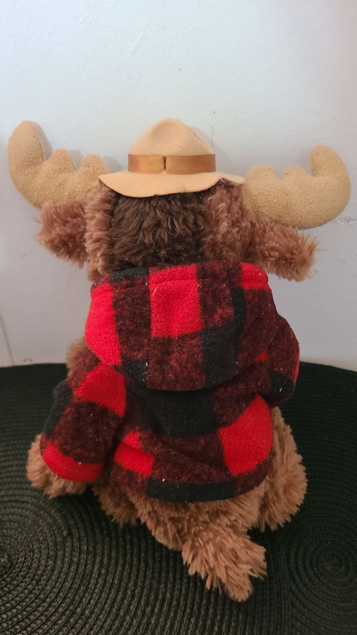 Peluche cerf CANADA - photo numéro 4