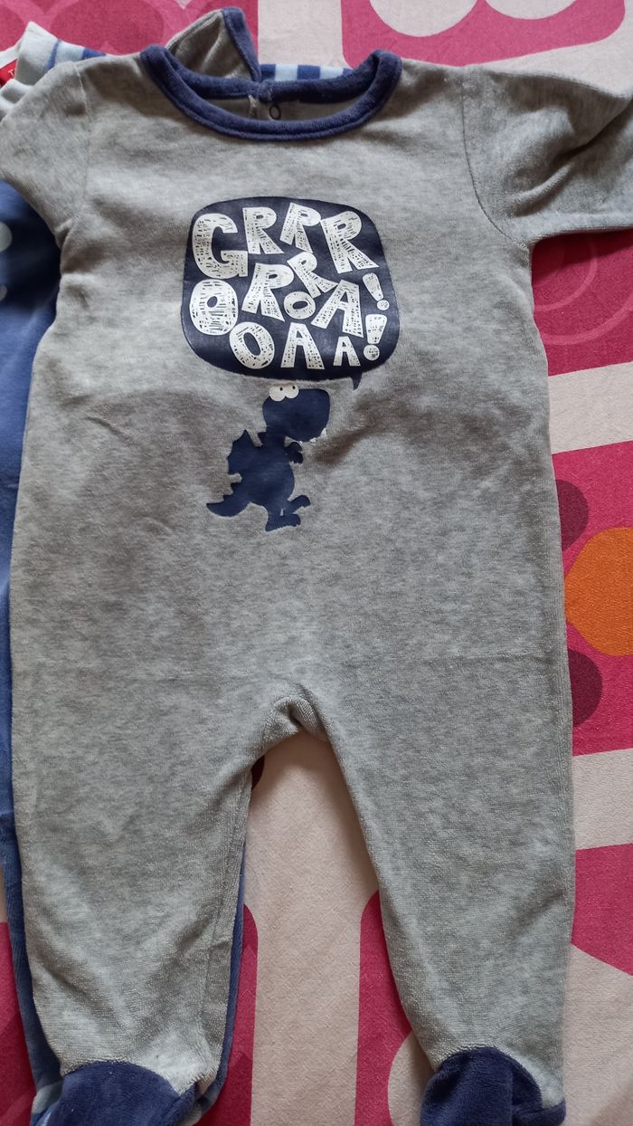 Lot de 2 pyjama 6mois - photo numéro 2