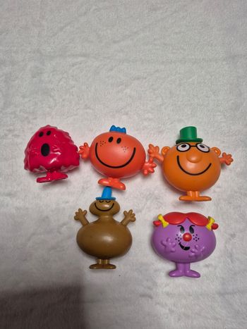 Lot 5 figurines Mr & Mme