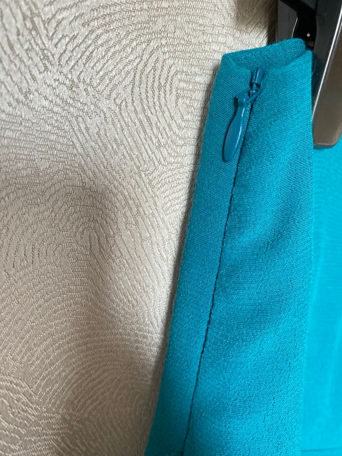 Jolie jupe à volant verte 38 Comptoir des cotonniers - photo numéro 7