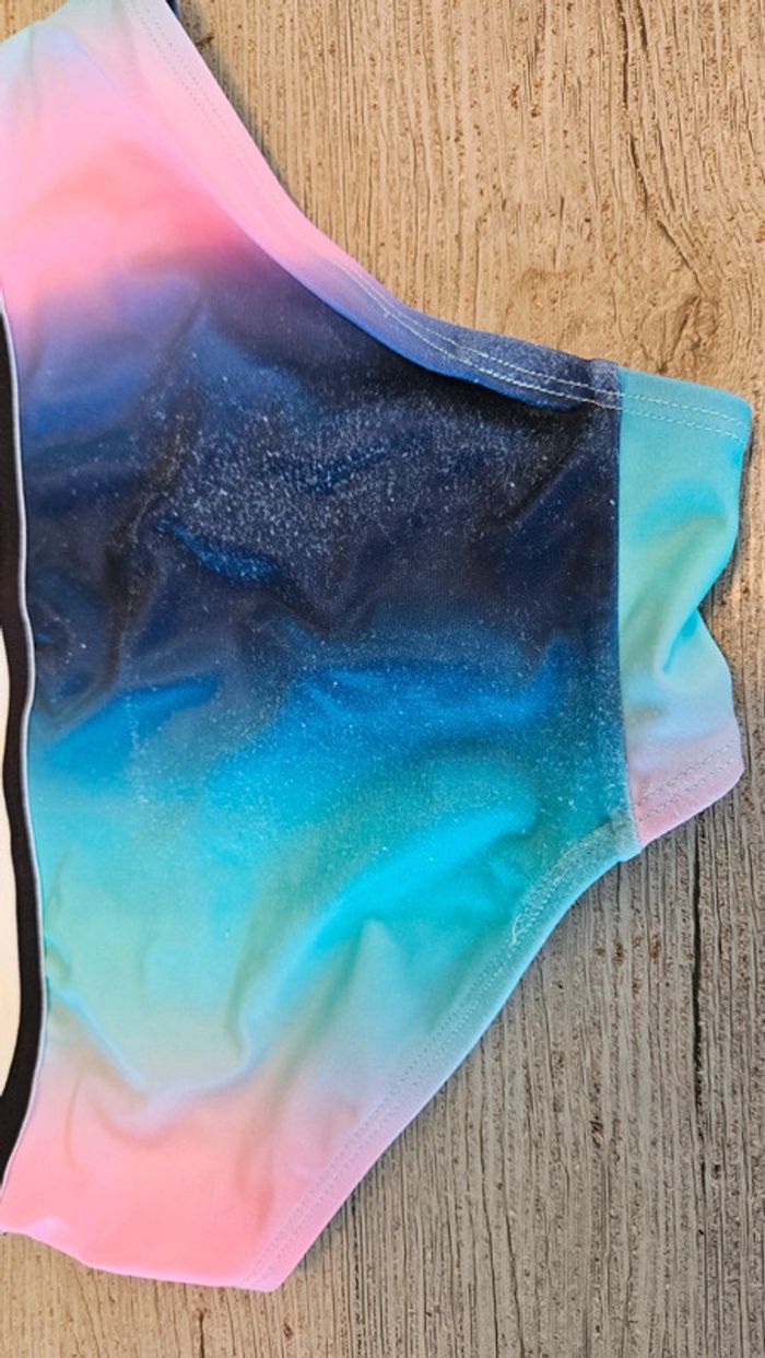 Bikini fille, style brassière, coloré, H&M, taille 12 à 14 ans - photo numéro 8