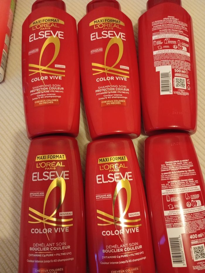 Lot de 3 shampoings + 3 démêlants elseve à 30€ Avec le code
CHOCOLAT30
Le lot passe à 21€