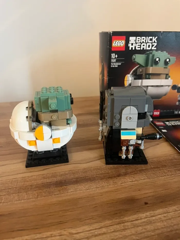 Lego Brick Headz - the Mandalorian & the Child - photo numéro 5