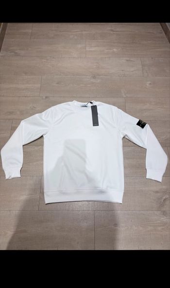 Pull Stone Island blanc