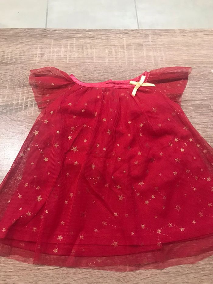 Robe manches courtes 3 mois