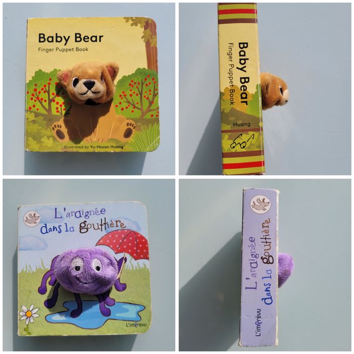 19 petits livres marionnettes : Doudou Lapin, bébé pieuvre, Léo le dino, bébé chat... - photo numéro 10