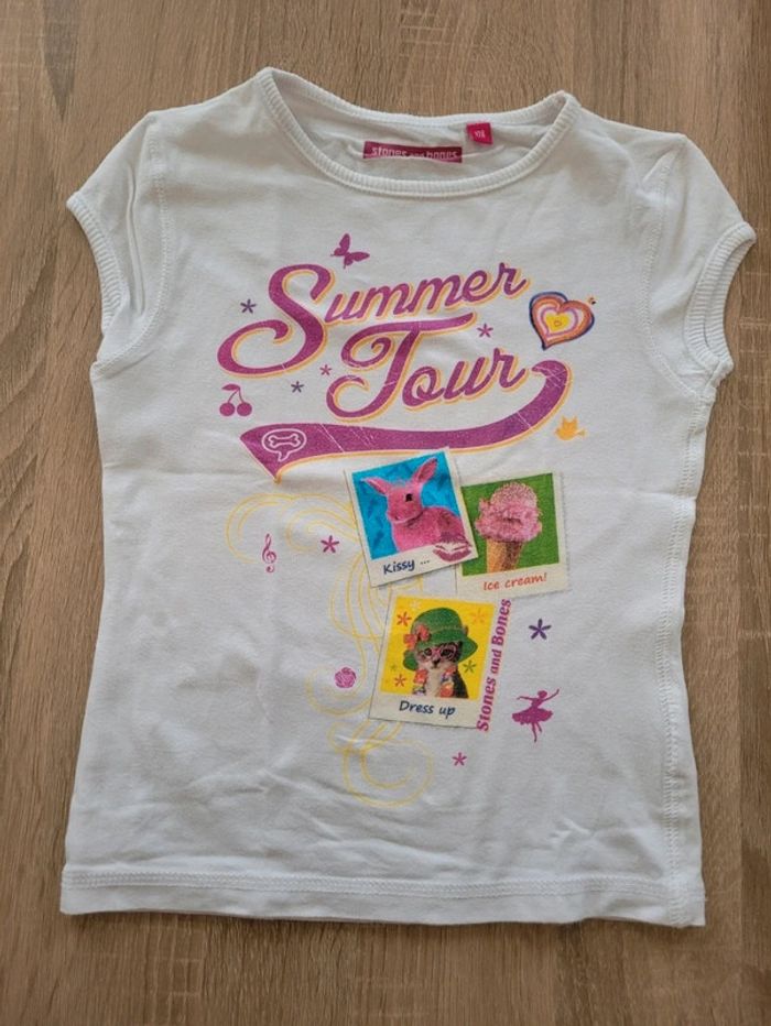 Lot de 4 tee-shirts fille en 6 ans - photo numéro 6