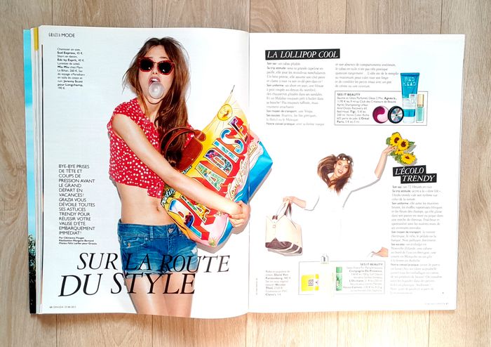 Magazine Grazia juin 2012 spécial été - photo numéro 8